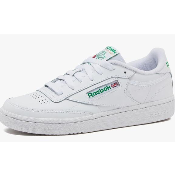 Reebok Women's Club C 85 Sneaker, FTWR White/FTWR White/Goldmt, 10.5 - Picture 1 of 8